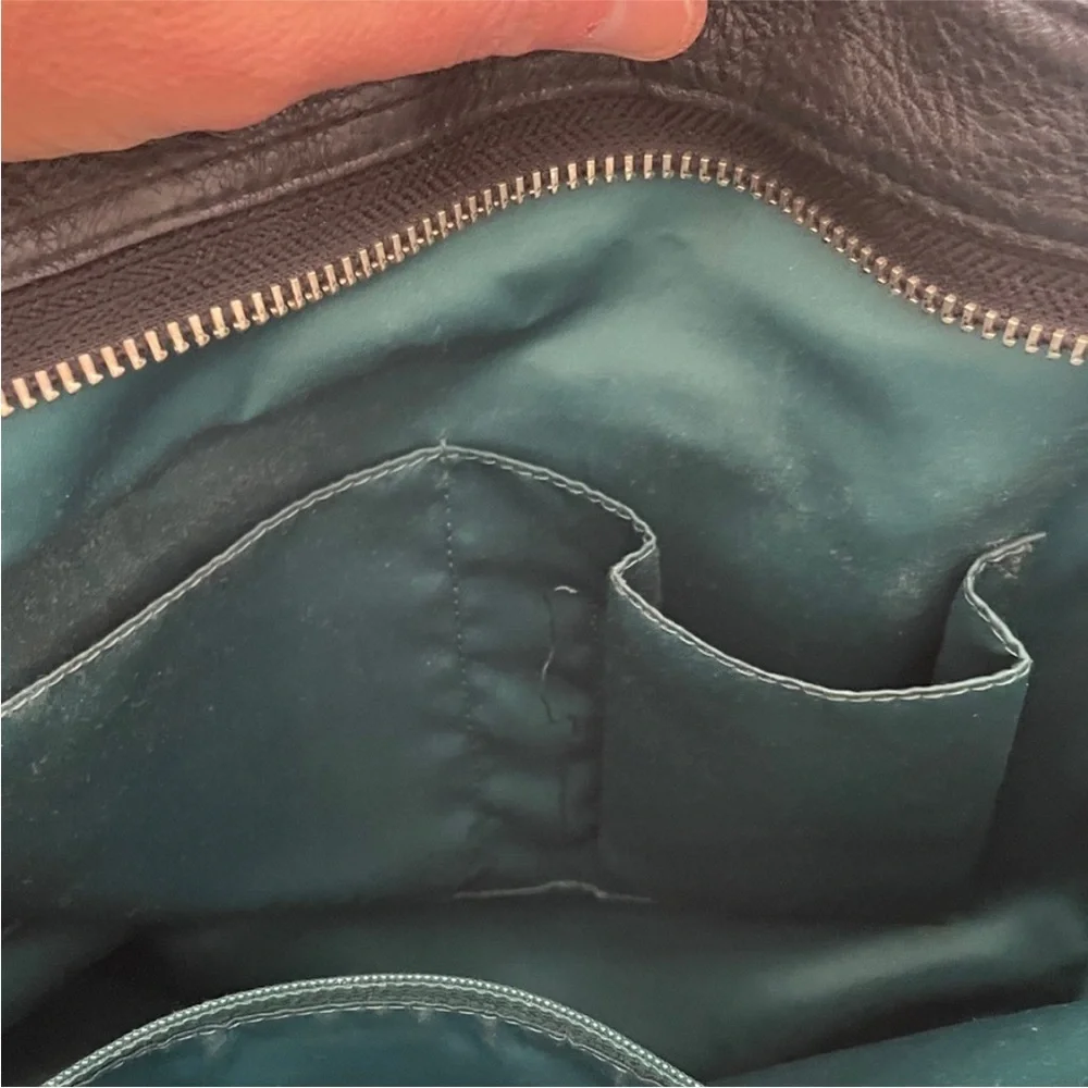 Coach Black Leather Woman’s Tote Bag - Picture 6 of 7